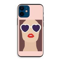 Red lips: iPhone 12 mini Biologisch afbreekbaar hoesje