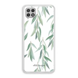 Branch up your life: Samsung Galaxy A22 4G Transparant Hoesje