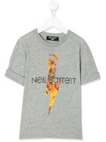 Neil Barrett Kids t-shirt à imprimé graphique - Gris - thumbnail