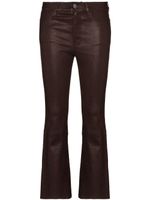 FRAME pantalon texturé Le Crop - Marron