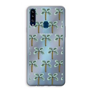 Paradise: Samsung Galaxy A20s Transparant Hoesje