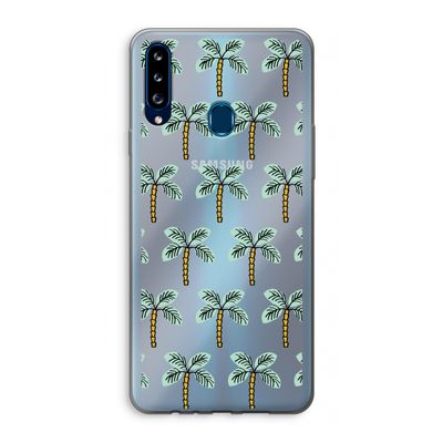Paradise: Samsung Galaxy A20s Transparant Hoesje