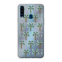 Paradise: Samsung Galaxy A20s Transparant Hoesje