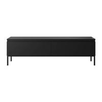 NADUVI Collection Kate Tv-Meubel - B 150 cm - Zwart / Zwart