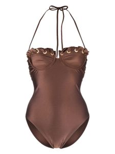 ZIMMERMANN maillot de bain Devi - Marron