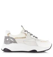 POELMAN Poelman - LPIVA-01POE1 sneaker White/Pla Wit Mesh Lage sneakers Dames