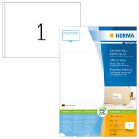 Etiket HERMA 8690 148.5x205mm premium wit 400stuks - thumbnail