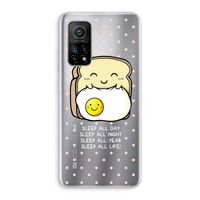 Sleep All Day: Xiaomi Mi 10T 5G Transparant Hoesje