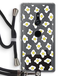 Spiegeleitjes: Sony Xperia XZ2 Transparant Hoesje met koord