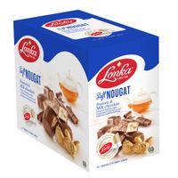 Lonka - Soft Nougat Pinda's & Melkchocolade (individueel verpakt) - 214 stuks