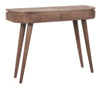 LABEL51 Bureau/Sidetable 'Nils' Espresso Mangohout, 100cm