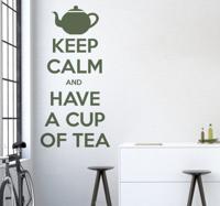 Keep Calm en drink een kop thee