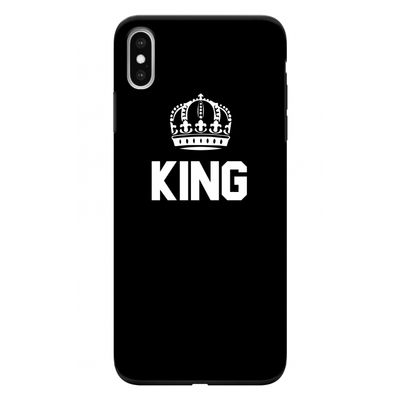 King zwart: iPhone XS Max Tough Case