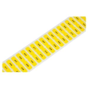 210-807/000-002  - Labelling material 20x8mm yellow 210-807/000-002