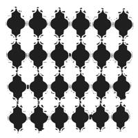 The Crafter's Workshop • template 30x30cm alhambra