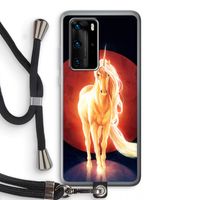 Last Unicorn: Huawei P40 Pro Transparant Hoesje met koord
