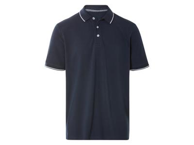 LIVERGY Heren poloshirt (Marineblauw, L)
