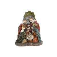 Kerststal set Home ESPRIT Multicolour Hars 17,5 X 9 X 20,5 CM
