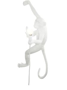 Seletti lampe Monkey - Blanc