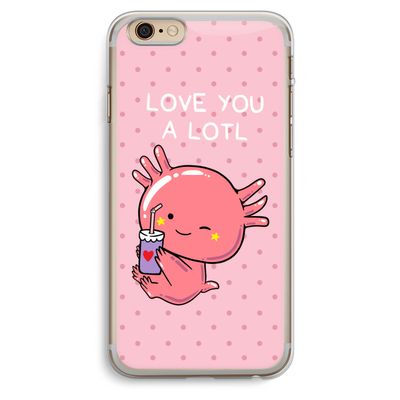 Love You A Lotl: iPhone 6 Plus / 6S Plus Transparant Hoesje