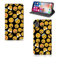 Apple iPhone Xr | Hoesje met Magneet | Emoji