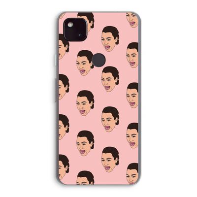 Ugly Cry Call: Google Pixel 4a 5G Transparant Hoesje