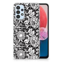 Samsung Galaxy A13 4G | TPU Case | Black Flowers