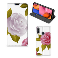 Samsung Galaxy A20s Smart Cover Roses