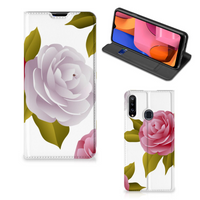 Samsung Galaxy A20s Smart Cover Roses - thumbnail