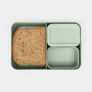 Brabantia Make & Take Bento lunchbox large, kunststof - Jade Green