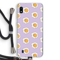 Bacon to my eggs #1: Samsung Galaxy A10 Transparant Hoesje met koord