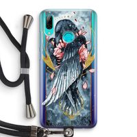Golden Raven: Huawei P Smart (2019) Transparant Hoesje met koord