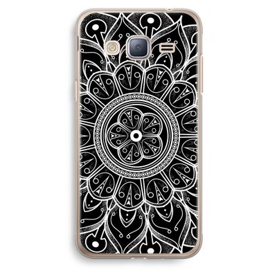 Roses Are Red: Samsung Galaxy J3 (2016) Transparant Hoesje