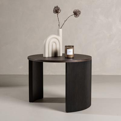 Nohr Ronde Salontafel 'Phallon' 60cm, kleur Mokka
