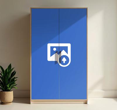 Gepersonaliseerde foto kast stickers