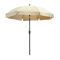 Parasol corfu d250cm ecru