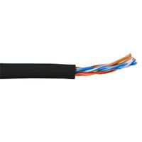 ACT EP359B CAT5E U/UTP Patchkabel Soepel Zwart - 305 meter