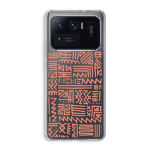 Marrakech Pink: Xiaomi Mi 11 Ultra Transparant Hoesje