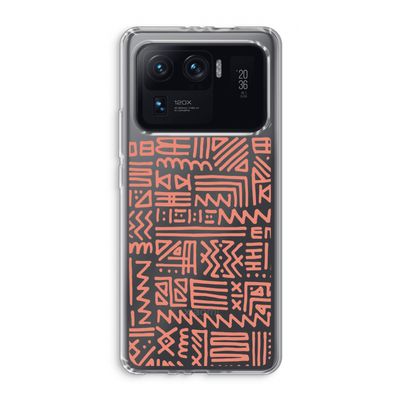 Marrakech Pink: Xiaomi Mi 11 Ultra Transparant Hoesje