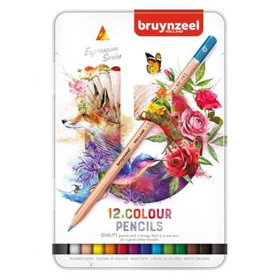 Bruynzeel expression kleurpotloden blik 12