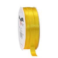 Cadeaulint/sierlint Satijn - 1 cm x 25 meter - geel - cadeaus inpakken - decoratie Cadeaulint/sierlint Satijn - 1 cm x 25 meter - geel - cadeaus inpakken - decoratie