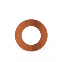 Forno: Rookkanalen BAC12.150 Rosette round 154 mm - Cortenstaal Forno: Rookkanalen BAC12.150 Rosette round 154 mm - Cortenstaal