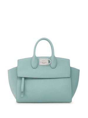 Ferragamo petit cabas Studio en cuir - Vert