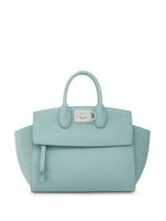 Ferragamo petit cabas Studio en cuir - Vert