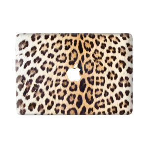 Lunso MacBook Air 13 inch (2018-2020) vinyl sticker - Leopard Brown