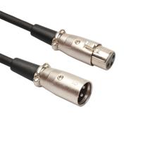 3m 3-pins XLR Male naar XLR Female microfoonkabel