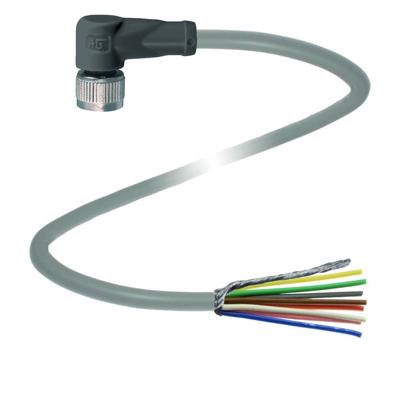 Pepperl+Fuchs 280628 Sensor/actuator connector, geassembleerd Aantal polen (sensoren): 8 1 m 1 stuk(s)