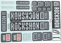 ROCKSHOX decor set decal set polar grey