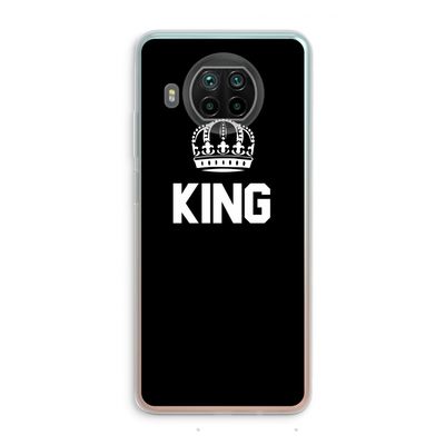 King zwart: Xiaomi Mi 10T Lite 5G Transparant Hoesje