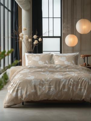 RoyalTextile - Spring Dekbedovertrek - Beige - 240 x 220